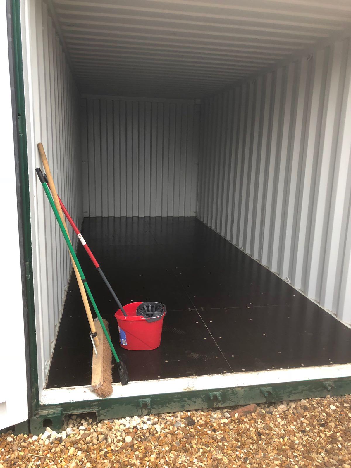 Clean, dry self storage unit near Ely with timber floor