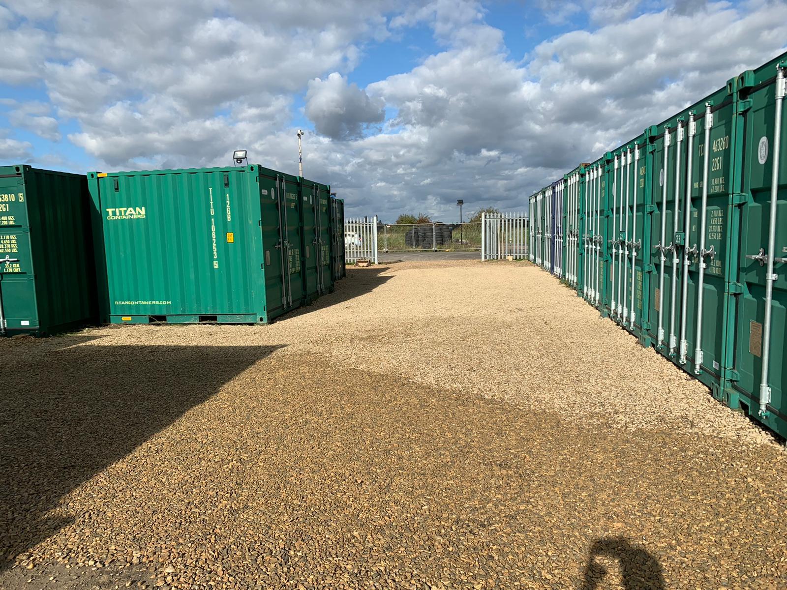 Drop N Lock self storage facility entrance near Cambridge